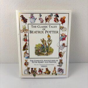 Vintage The Classic Tales Of Beatrix Potter 23 Stories Book HCDJ Good 1994